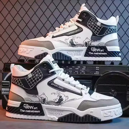 Low Price Breathable New Mesh Casual Sneakers Walking Style Men's Thick Soled Sports Nem's Casual Shoes