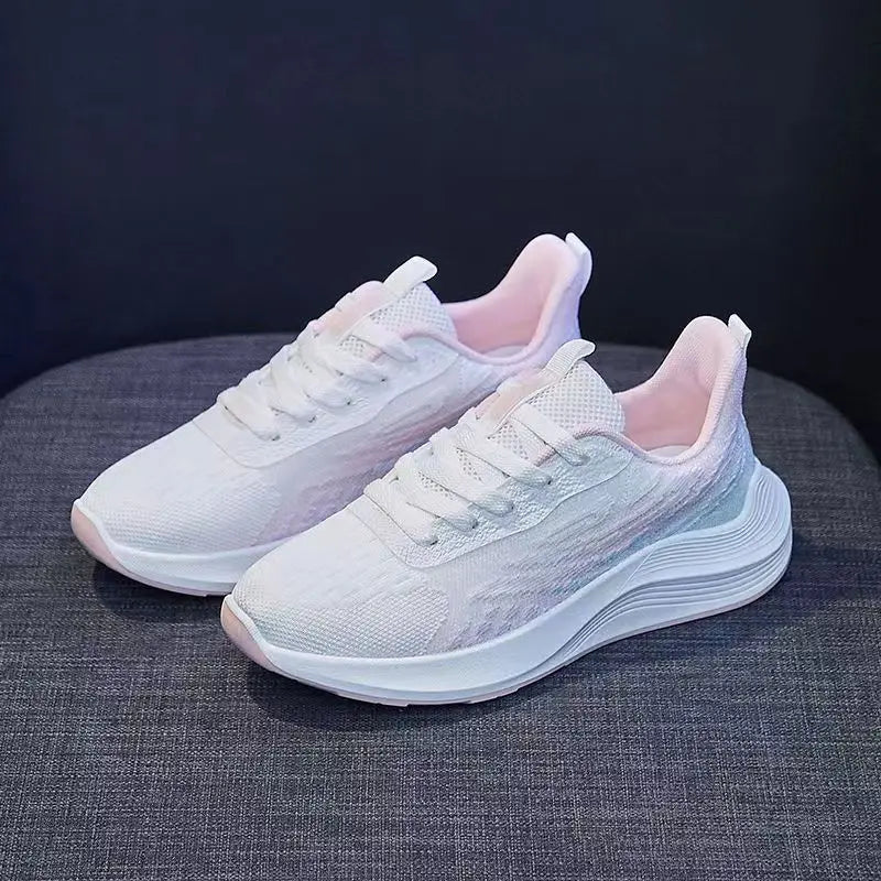 Popular Sale Women's Casual Shoe Fashion Sports Breathable Sneakers