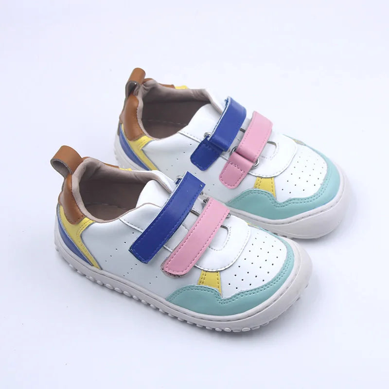 HWXH Custom logo Fashion Minimalist Shoe Leather Ergonomic Shoe Women Barefoot Leather Shoe zero Drop Barefoot Shoe Running Shoe