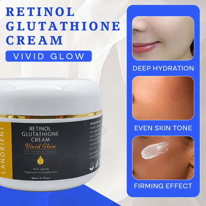 OEM Wholesale Korean Luxury Skincare Products Organic Retinol Skin-Nourishing Dark Spot Correction Glutathione Cream