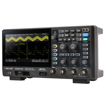 Siglent SDS804X HD/SDS814X HD/SDS824X HD 70/100/200MHz 4 Channels Portable Digital Oscilloscope for Automotive Electronics Use
