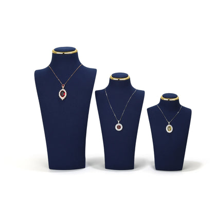 Jewelry Display Stand Jewellery Mannequin Jewelry Stand Set Jewelry Display Velvet Necklace Holder Jewellery Display Necklace