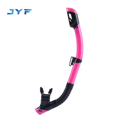 JYF Brand Cost Effective Diving Snorkel Breathing Tube Diving Accessories with Professional Linear Design