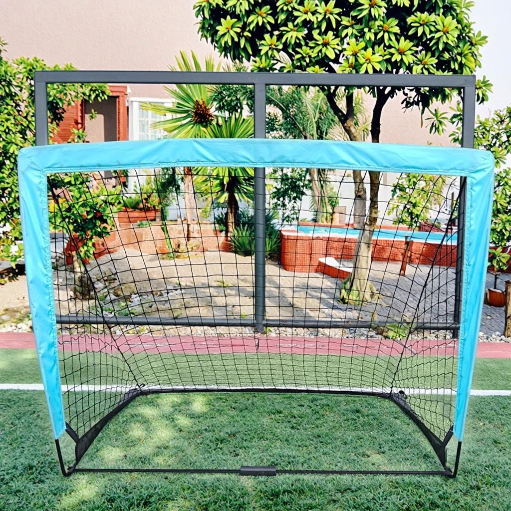 Ready to Ship Portable 4*3 FT Foldable Soccer Goal Net Mini Pop-up Training Goal for Kids and Youth Sports