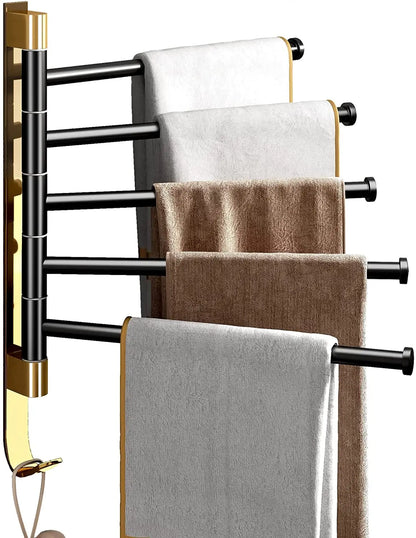 Folding Towel Rack Bathroom Accessories Wall Mount Towel Holder