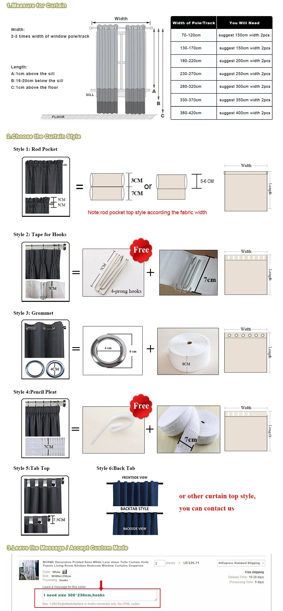 Custom size 300cm Height 80-95% shading Rate Blackout Curtain for Bedroom Window Living Room Drapes,Front and Back Color Same