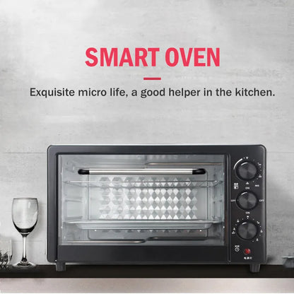 48L Mechanical Electric Convection Oven French/Dutch Toaster Oven Baking Warming Stainless Steel 2000W Class a Energy Household