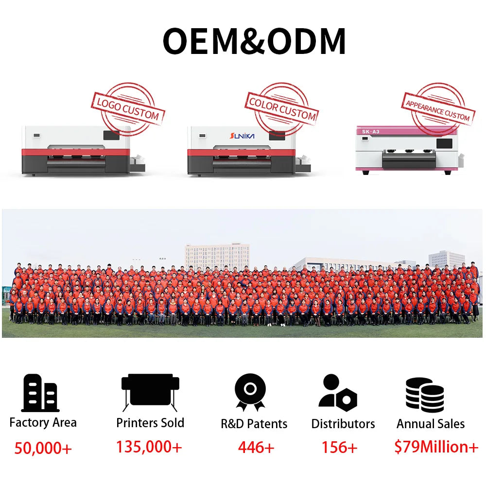 A3 30cm 330mm White DTF Printer Dtf Xp600 Multifunctional Direct to Film Printer Printing Machine Oven for Tshirt T Shirt