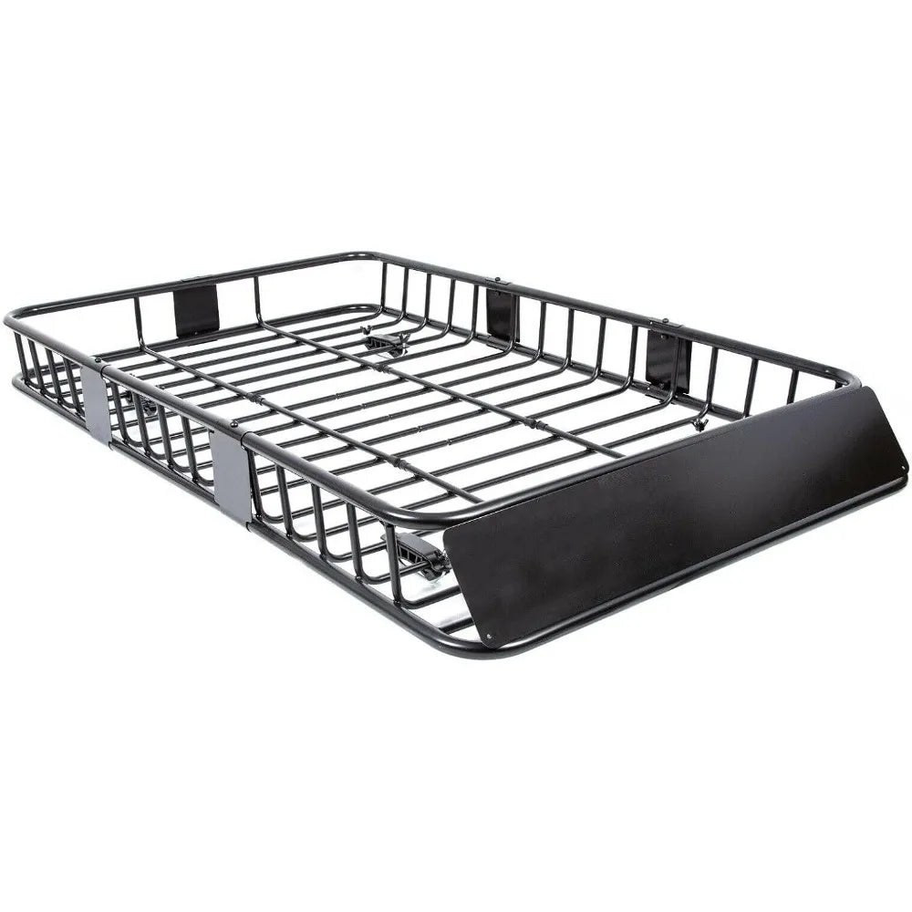 64'' Universal Roof Rack w/Extension Cargo SUV Top Luggage Carrier Basket Holder