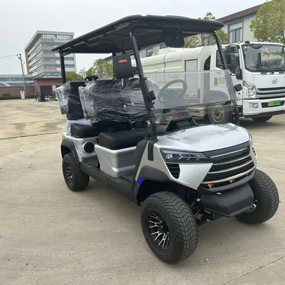 Factory Direct Sales Golf Cart Car 48v 4 Seater 2025 Golf Cart for Farm Park Beach Scenic Spots