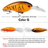 Hot Sale 14g/10cm Multiple Colors Swing Bait Seawater Freshwater Fishing Bait Artificial Simulation Swimming Bait