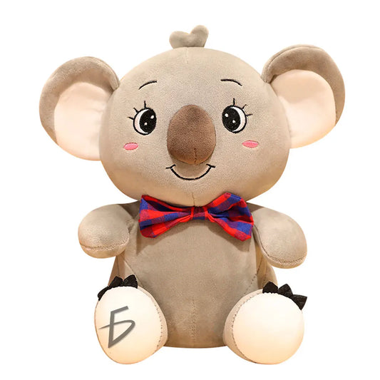 20/30cm Adorable Koala Plush Toy - Cute Australian Cartoon Animal Stuffed Animal with Tie.