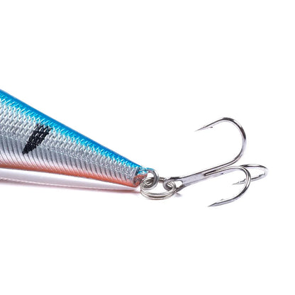 10.5CM/9.5G Saltwater Minnow Lure  Fishing Lure 0.5-1.5M Sinking Bait