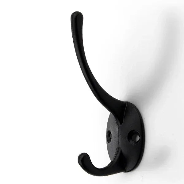 KAK Vintage Hangers Hook Zinc Alloy Wall Hook Bronze Cloth Coat Bag Hat Hanging Hooks Bathroom Kitchen Anitque Racks with screws
