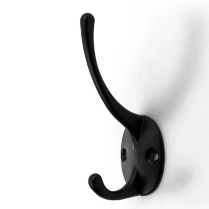 KAK Vintage Hangers Hook Zinc Alloy Wall Hook Bronze Cloth Coat Bag Hat Hanging Hooks Bathroom Kitchen Anitque Racks with screws