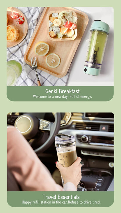 Ready to Ship New Design Personal Portable Rechargeable Small Blender Fresh Juice Mini Portable Blender Office Coffee Blender