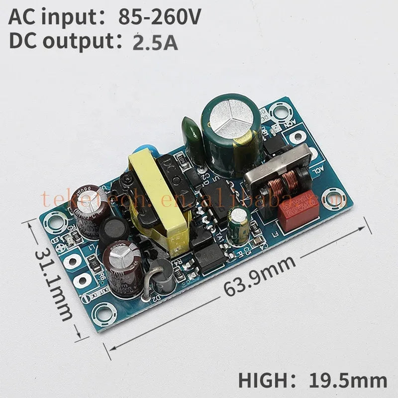 AC 100-240V to DC 24V 6-9A5V12V 24V 36V 48V 1A 2A 3A 4A 8A Power Supply Module Board Switch AC-DC Switch Power Supply Module