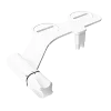 New Arrival Non-electric Slim Bidet Attachment Dual Nozzles Chrome Plated Detachable Floor Mounted Toilet Seat Bidet Women's