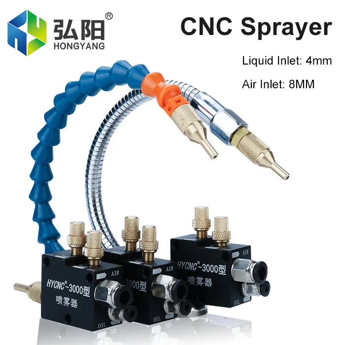 Thread Round Nozzle Coolant Pipe Flexible Plastic Water Oil Coolant Pipe Hose Tube