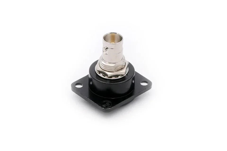1pc BNC Female Socket Adapter Panel Mount Chassis Connector D-type Soldering free 50ohm/75ohm Audio&Video Jack