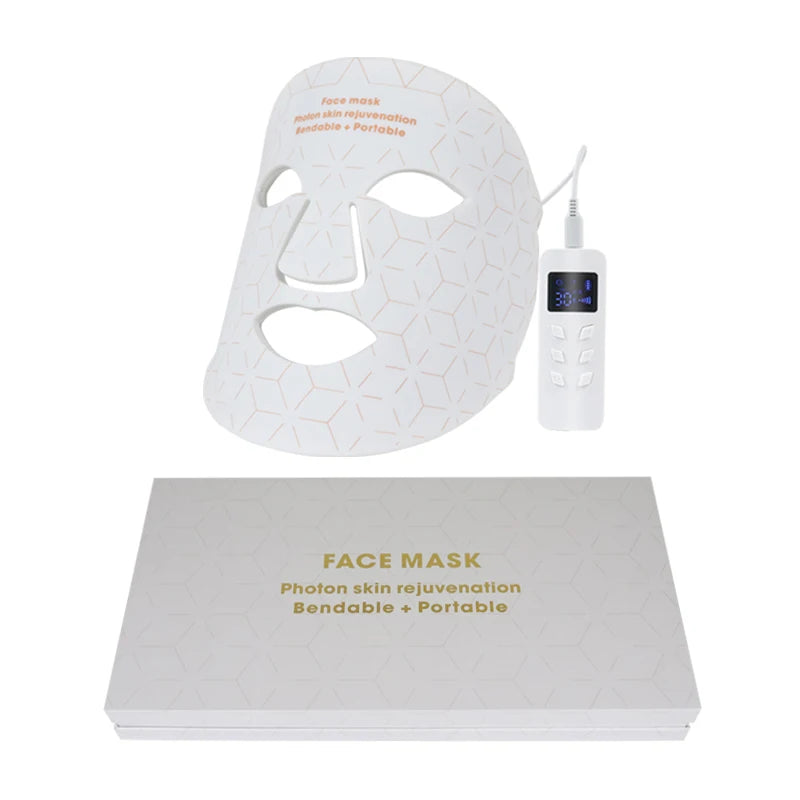 Best Selling Products 2022 New Beauty Device Colorful  Led Facial Mask 4 Colors Photon Light for  Face Skin Care Mask