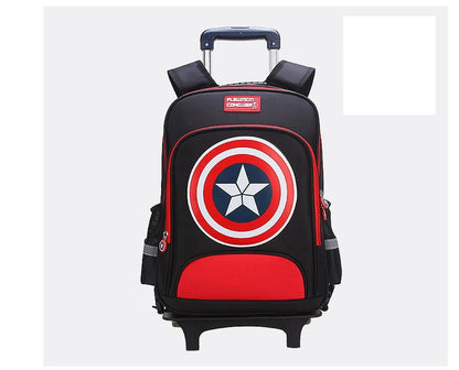 School Rolling backpacks for boys Travel bags for kid Boy's School wheeled backpack wheeled bag for School Trolley bag On wheels