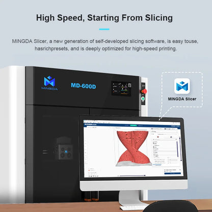 Mingda MD-600D Free Shipping Super Large 3d Printer for Large Items