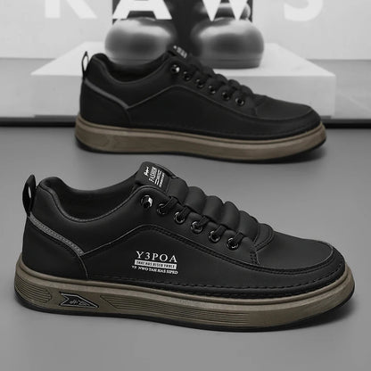 Y Men's Shoes New Breathable Little White Shoes Trendy and Versatile One-footed Street Athleisure Board Shoes