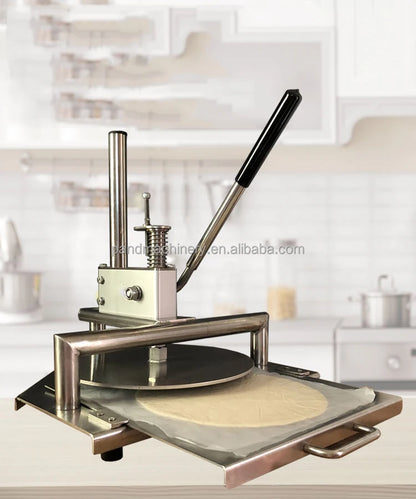 Henan 20cm Manual Portable Dough Cake Press Machine with 304 Stainless Steel New High Efficiency