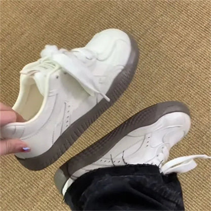 2026 Summer New Niche Versatile Sports White Shoes Mesh Breathable Casual Board Shoes Fashion German Training Women Shoes