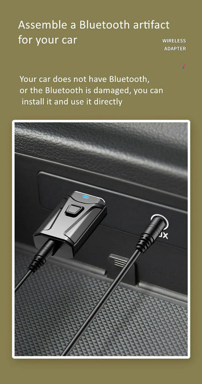 Wireless Tv Earbud Tws Bluetooth Headset with USB Adaptor 9D Stereo Earphone CVC Noise Cancelling 2000mA Charging Box Mic for TV