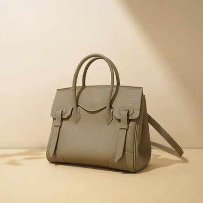 Autumn Winter Togo Top Cowhide Platinum Bag Stylish Luxury Crossbody Commuting Handbag Tote Versatile Leather Lining for Gifts