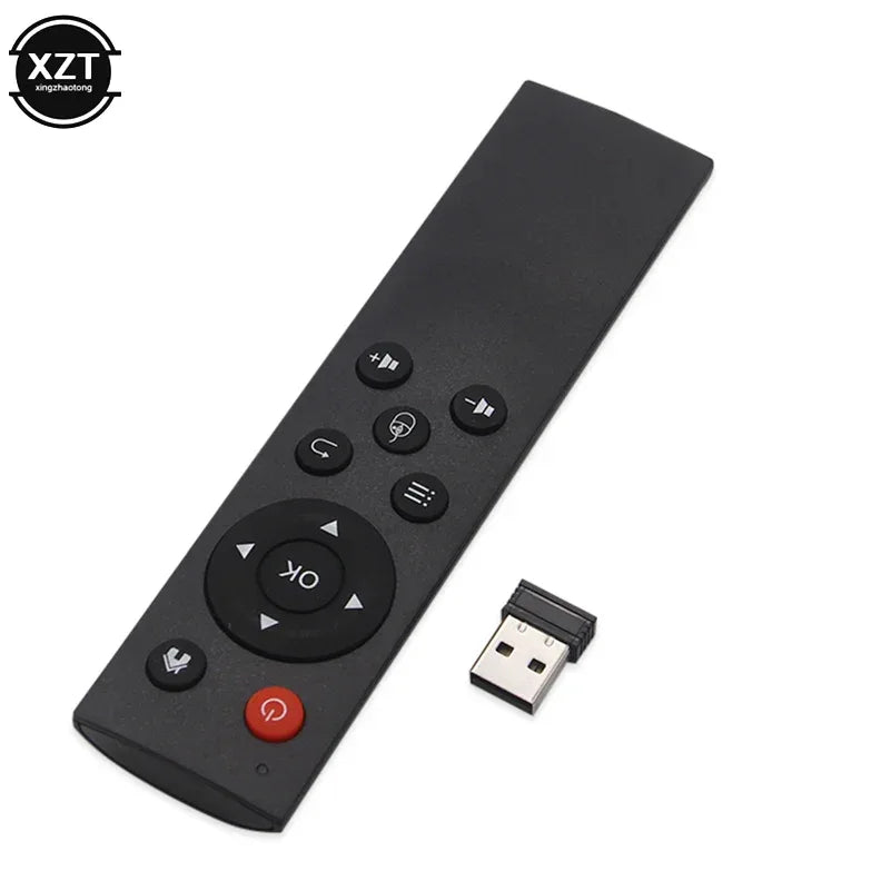 NEW Universal 2.4G Wireless Air Mouse Keyboard Remote Control USB Receiver for Android TV Box Smart TV PC HTPC Windows Lilux