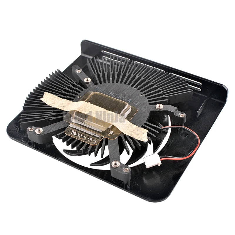 GA81S2U-NNTB DC12V 0.38A 70mm Hole Pitch 40mm Fluid Bearing 6000RPM Graphics Card Cooler Fan for GT430 GT440 GT630
