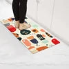 Custom Kitchen Floor Mat Full PVC Rug for Kitchen Household Waterproof Comfortable Anti Fatigue Floor Mats
