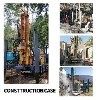 Water Well Drill Rigs 280m Cheap ZG280 Depth Drilling Rig Electric Rope Lock Lifting Tools 280 Meter Water Well Drilling Rig