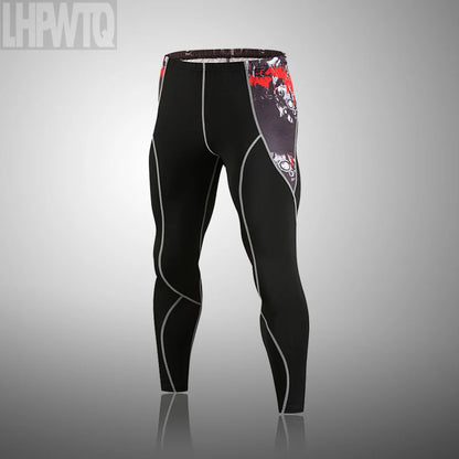 Men's Thermal Underwear Set MMA Tactics Leggings Solid Color Costume Compress Fitness Long Johns Men Winter Brands  Men