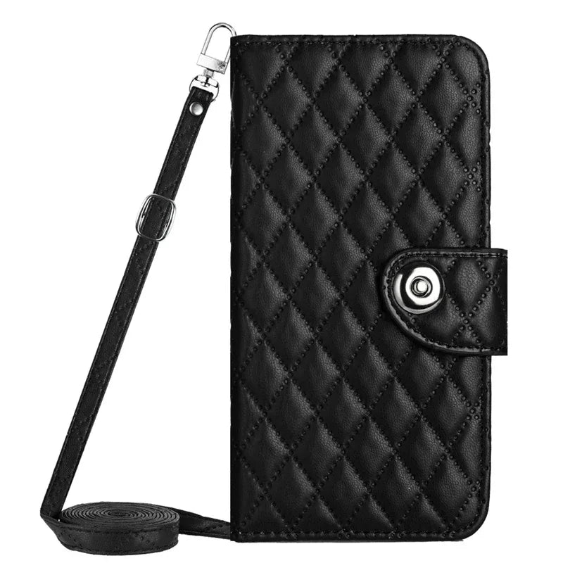 Luxury PU case with Card Holder for Moto G Stylus 5G/G Power/G Play, for iPhone 15/16 Promax Wallet Cases