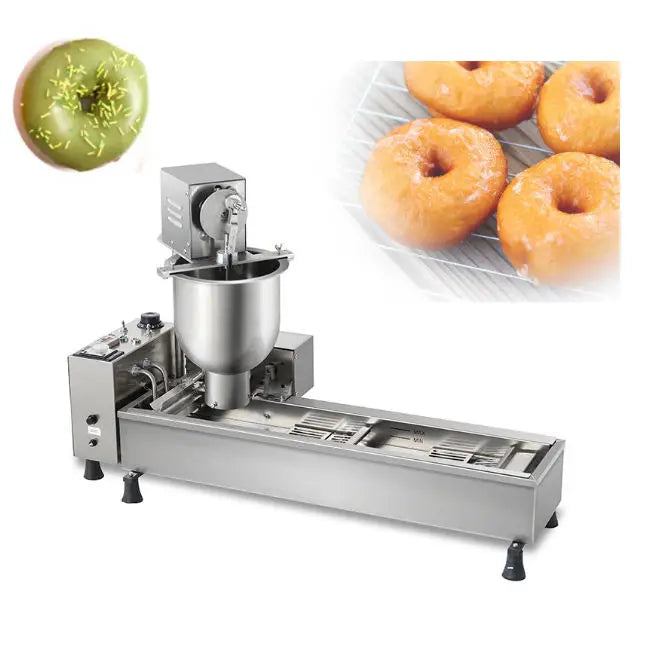 Automatic 3000w Donut Maker Commercial Donut Making Machine High Efficient Single lane Donut Production Line