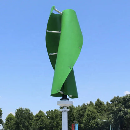 Hot Sale Roof Mount Residential 2000w12/24/ 48v 96v Vertical Axis Efficient Wind Turbine Generator for Home Use 1000w 3kw