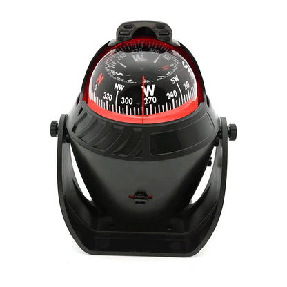 1pc Electronic Navigation Compass Sea Marine Pivoting Compass Camping Gear With Magnetic Declination Adjustment For Car Ship