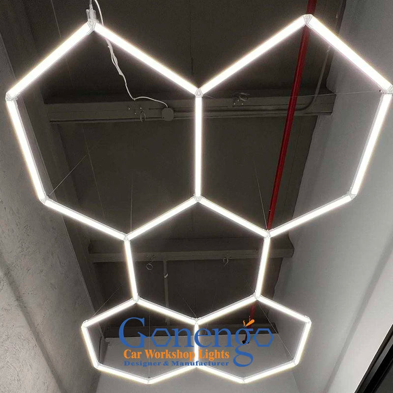 Indoor Lights Customized Diy Assembled Hexagon Light House Decoration Interior Lighting