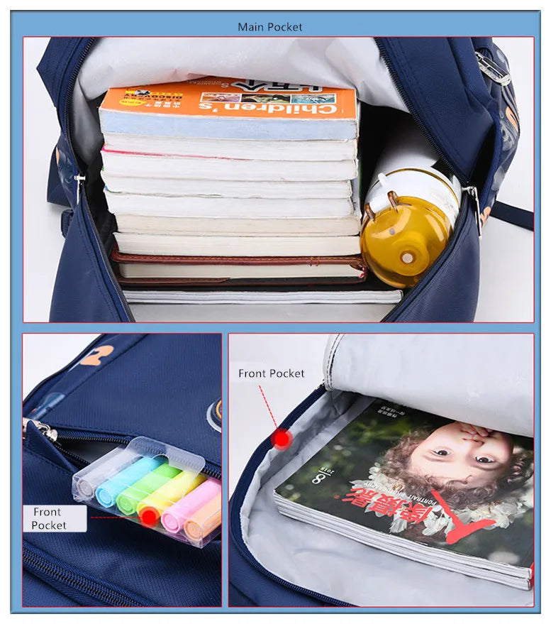 primary child school backpacks boys bookbag student luminous backpack large waterproof backpack for school teen boy schoolbag