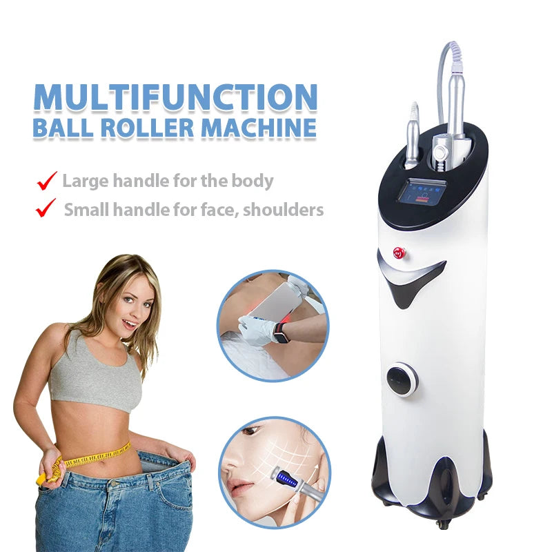 6D Body Massager Lymphatic Drainage Cellulite Reduction Beauty Roller Slimming Machine Massage 6D Inner Ball Roller Machine