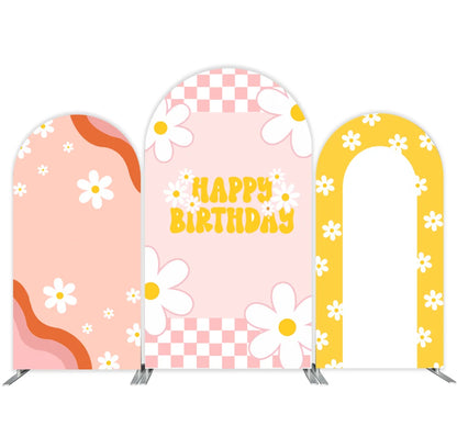 Hot Selling 3-Piece Aluminum Chiara Arch Backdrop Stand - Professional Triple Arch Set for Wedding and Party Decoration