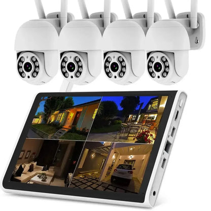 Best Selling 4MP Mini Smart Life Battery Camera HD Wireless Wifi CCTV with CMOS Sensor and Memory Card Data Storage Options