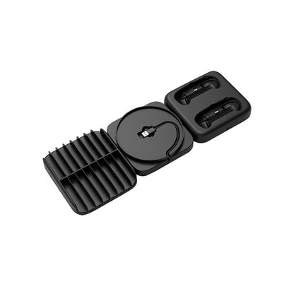 SYY Multifunction Console CD Card Storage Joystick Controller Dual Charging Stand for Series X Charger Game Accessories Black