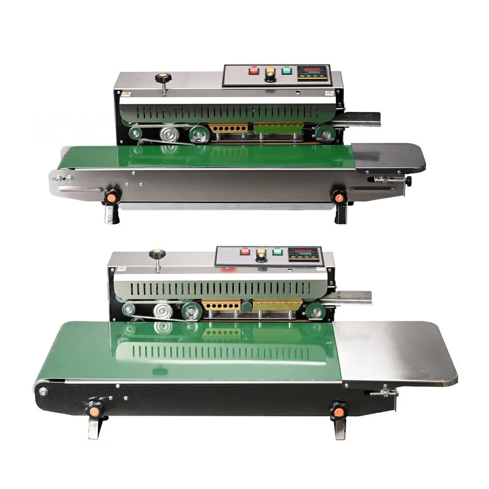 Fr880 FR900 Industrial Bag Sealing Machine with Date Stamp for Bakery Biscuit Grain Vegetable Sugar