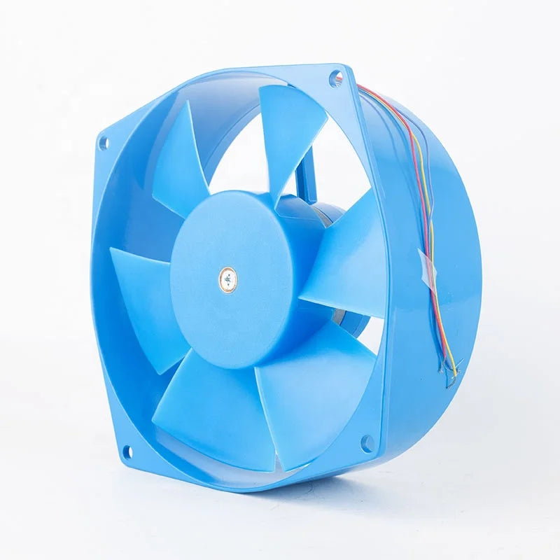 JEEK 200FZY AC Axial Fan for Welding Machine, AC Cooling Fan with Ball Bearing 220V 65W Blue Color 200X200X70mm AC Exhaust Fan
