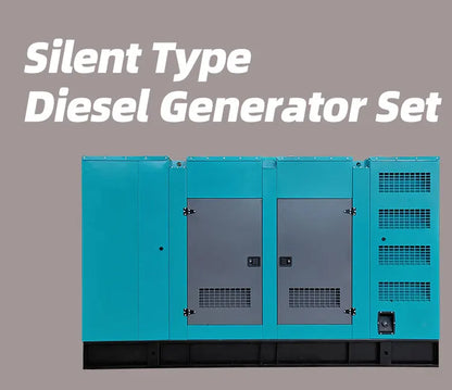 62.5 Kva Silent diesel Generators 50 kw Paired With Pure Copper Brushless Generator and Auto ATS